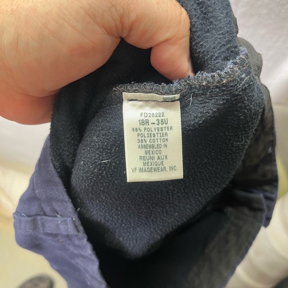 FedEx Fleece Lined Work Pants Womens 18R Winter Cold Gear Warm Comfy 2338 - Picture 3 of 9